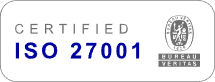 Certified ISO 27001